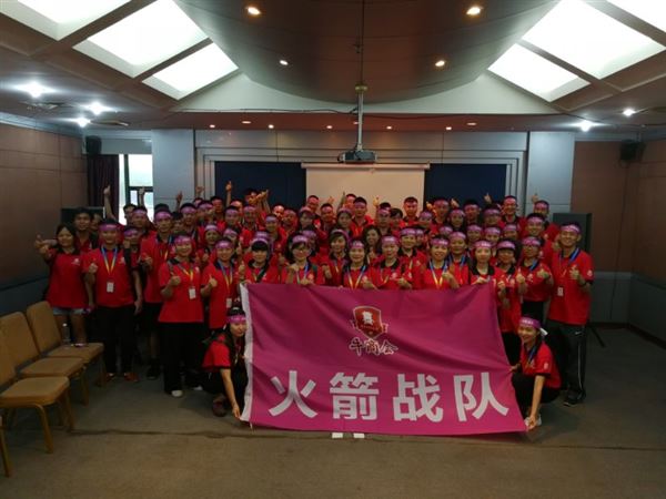 火箭隊(duì)全體成員合影